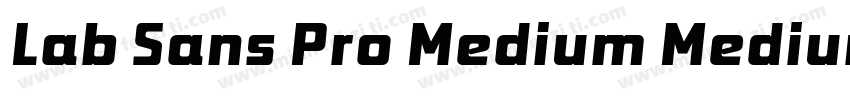 Lab Sans Pro Medium Medium字体转换
